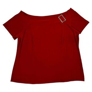 Y2K Wide Neck Top